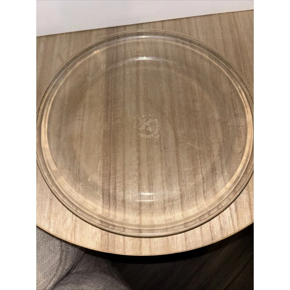 Anchor Hocking Fire King 462 Clear Glass Pie Plate 10” USA Baking Dish
